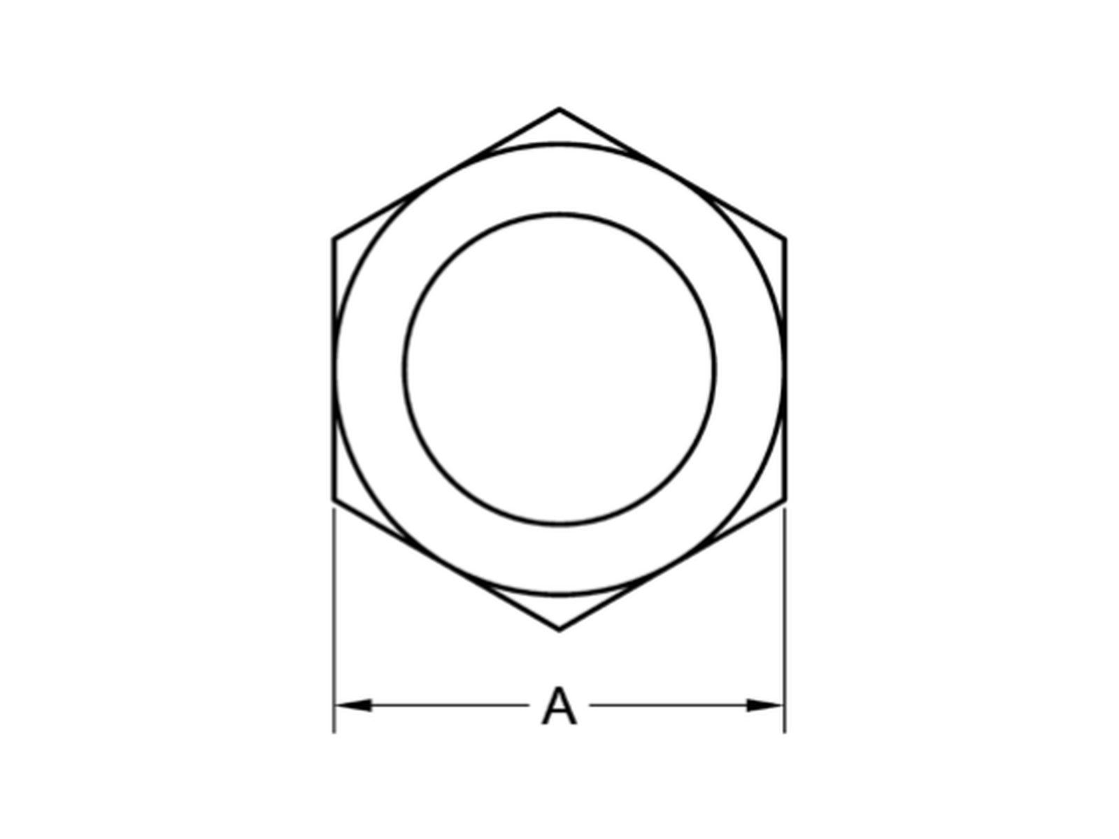 Bevel Seat Hex Nut - Image 2