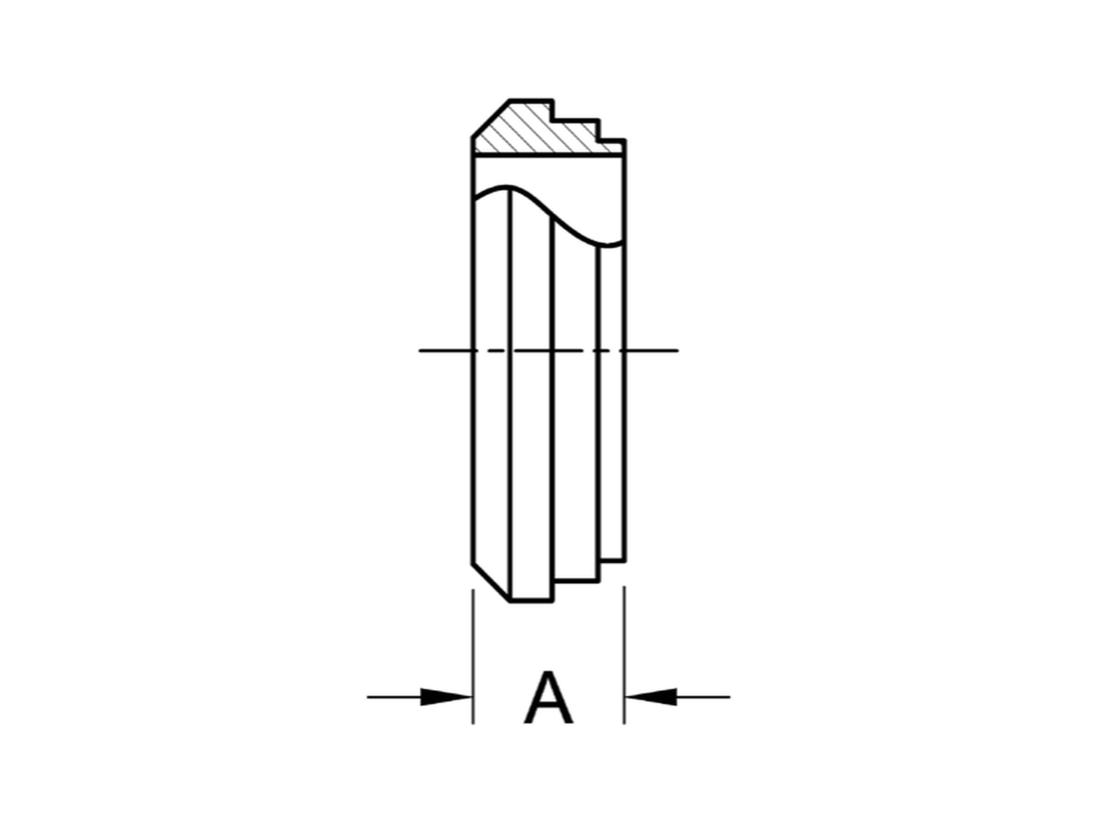 Bevel Seat Short Plain Ferrule - Image 2